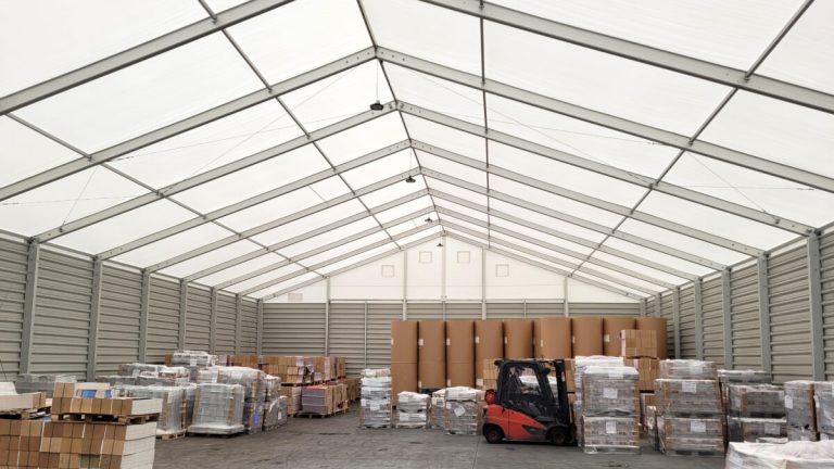 Temporary Warehouse and Storage Structures - UK Temporary Structures